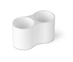 Mod.1878 Contera doble alojamiento  Ø 18 mm