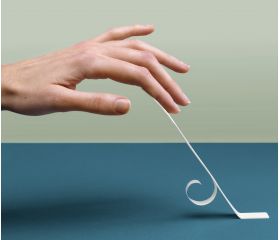 Cinta adhesiva 2 caras 15 mm x 1,5 m / blanco