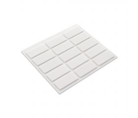 Mod.2002 Plaquitas cinta adhesiva 30 x 13 mm