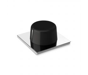 Tope adhesivo / negro