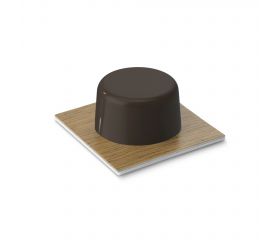 Tope adhesivo / parquet marrón