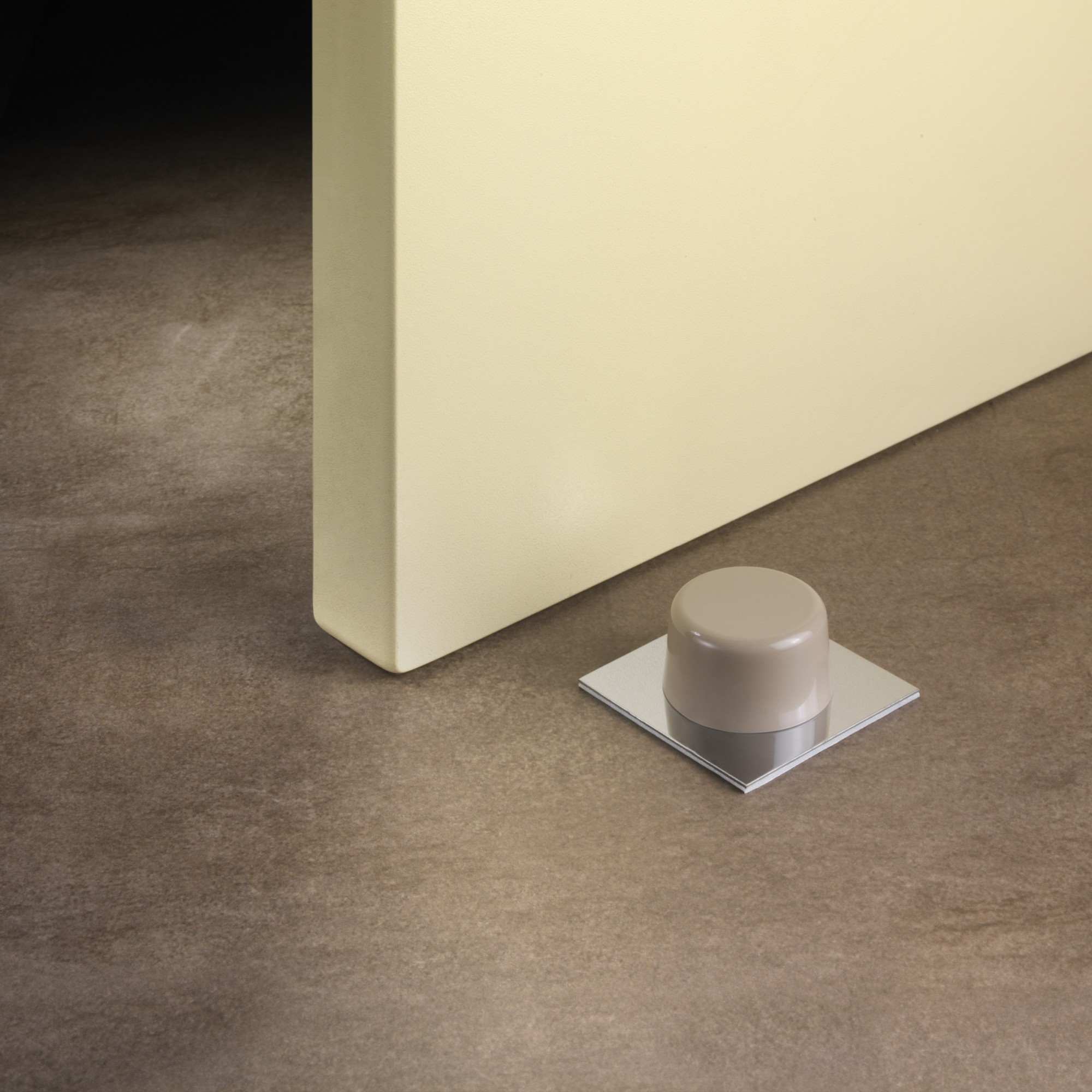 Tope adhesivo / blanco