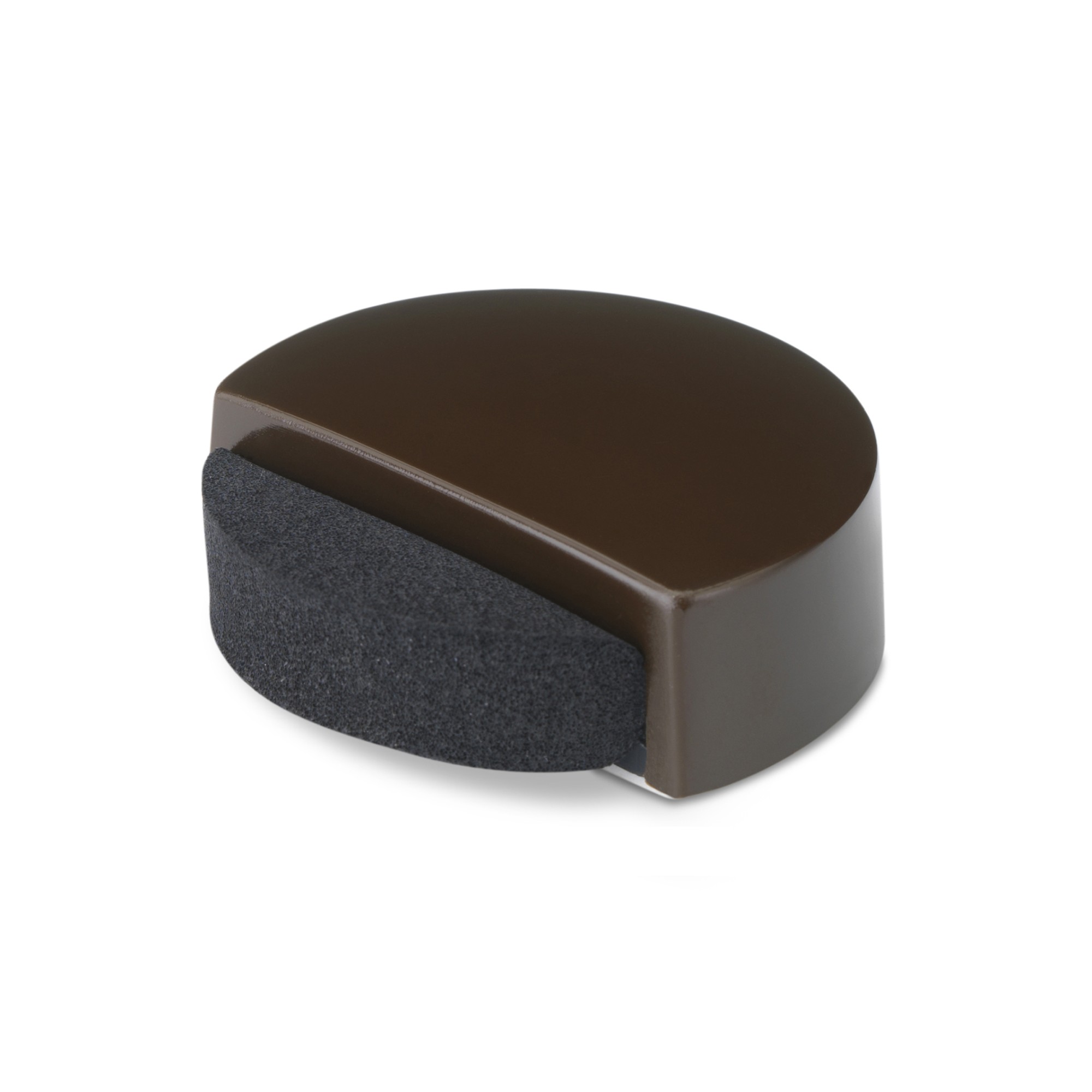 Tope adhesivo silencioso / marrón