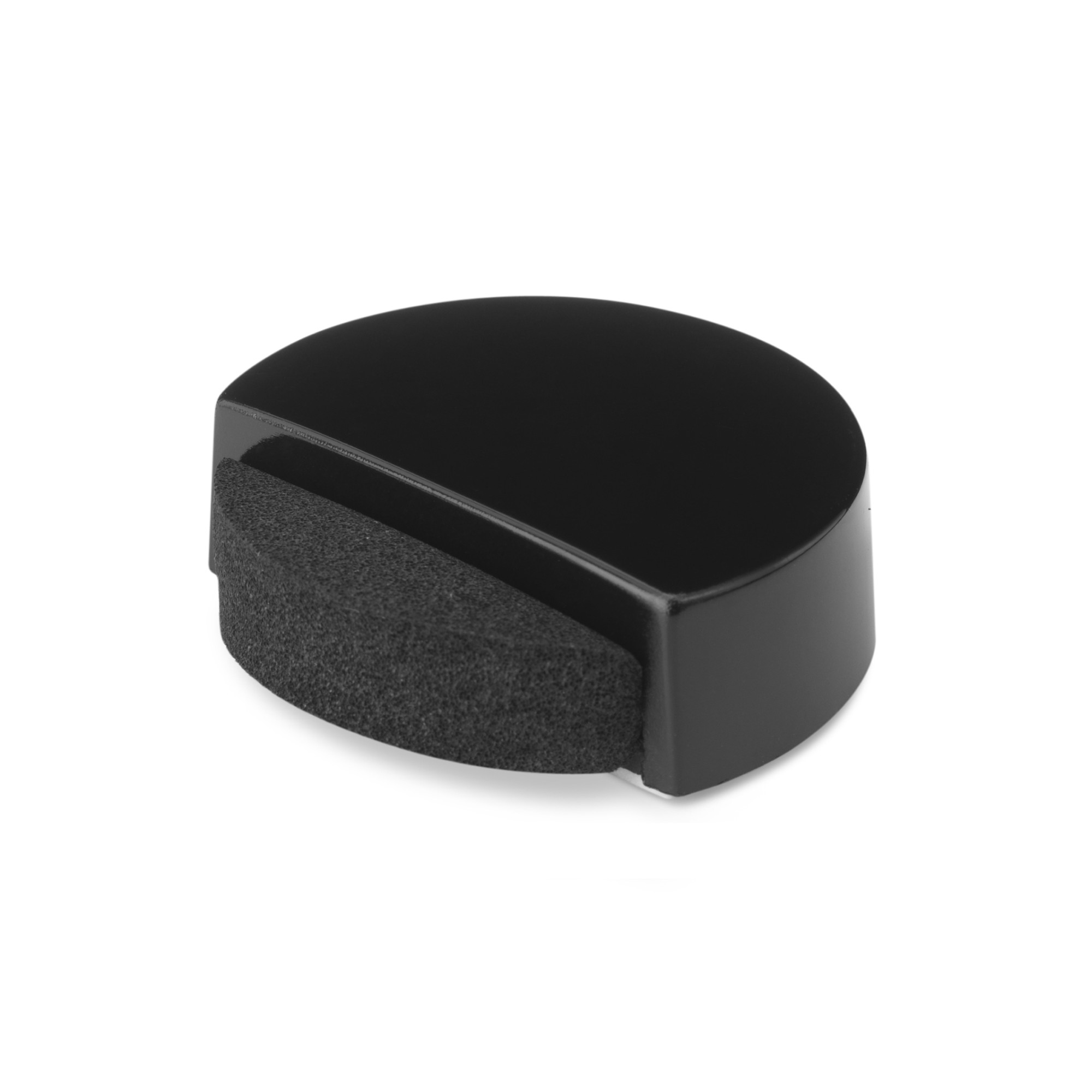 Tope adhesivo silencioso / negro