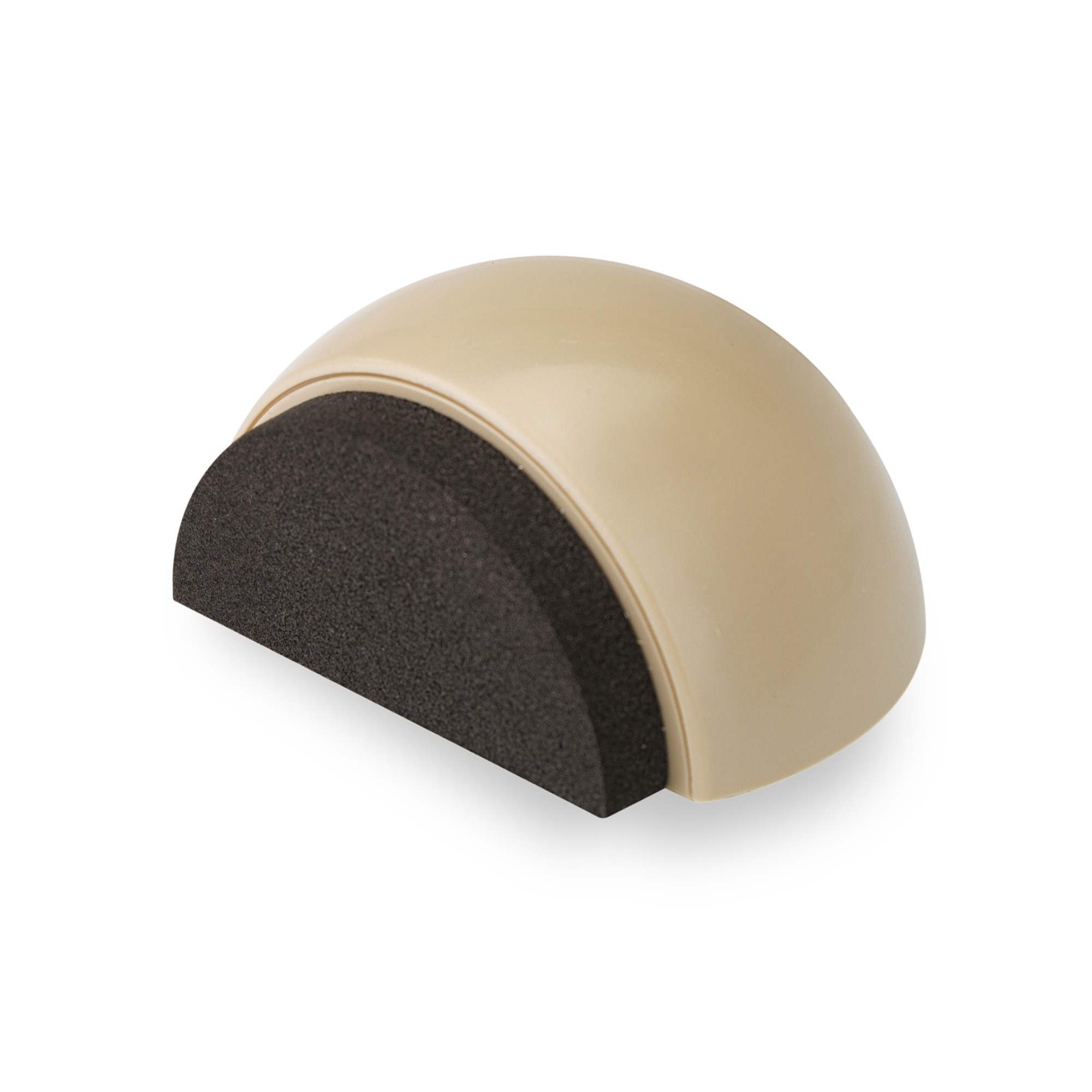 Tope adhesivo semiesferico / beige