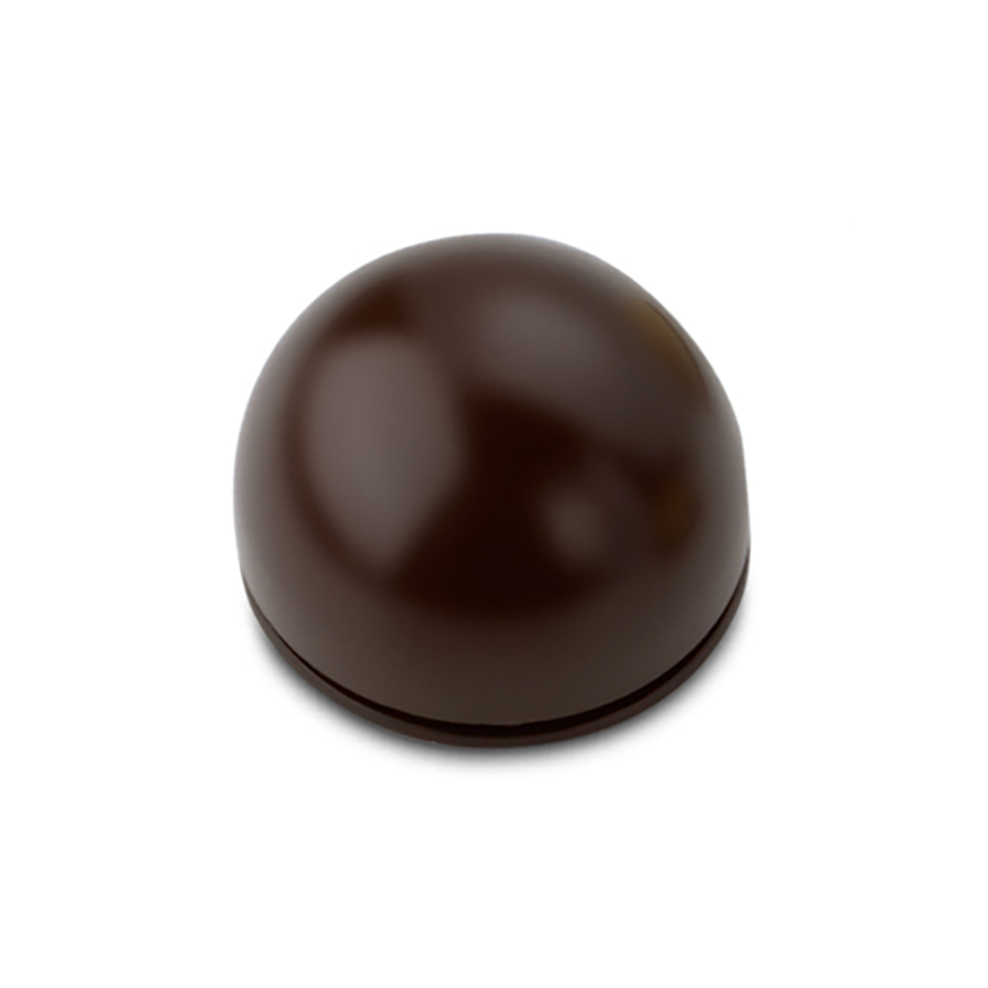 Tope adhesivo flexible / marrón