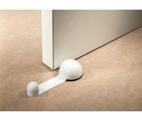 Tope retenedor giratorio adhesivo / marrón