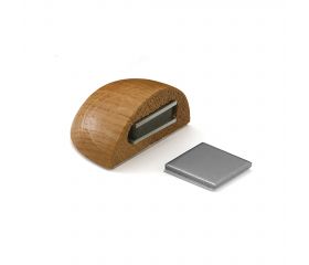 Retenedor madera magnético adhesivo / roble