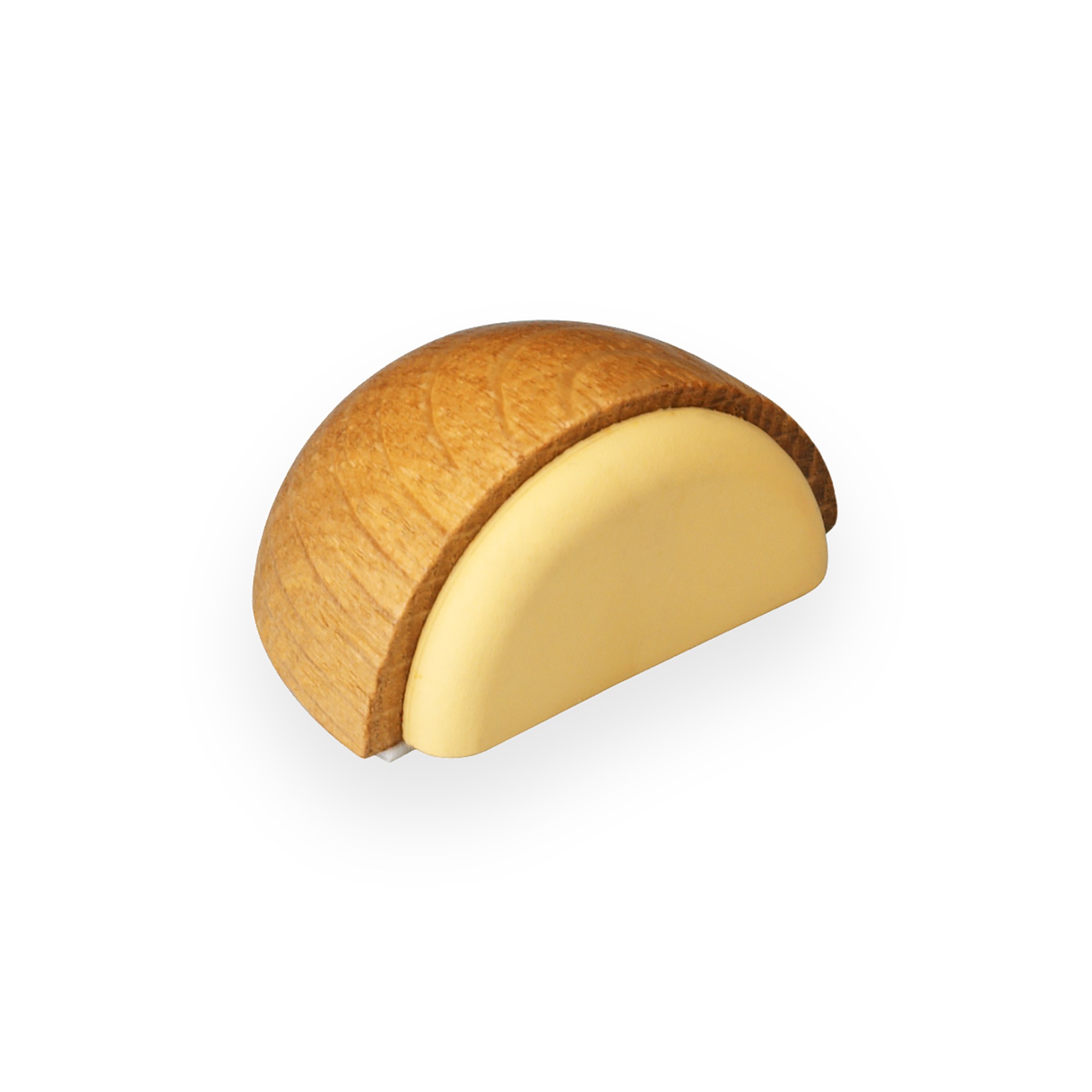 Tope madera adhesivo / roble