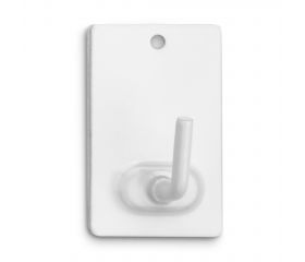 Colgador adhesivo / blanco