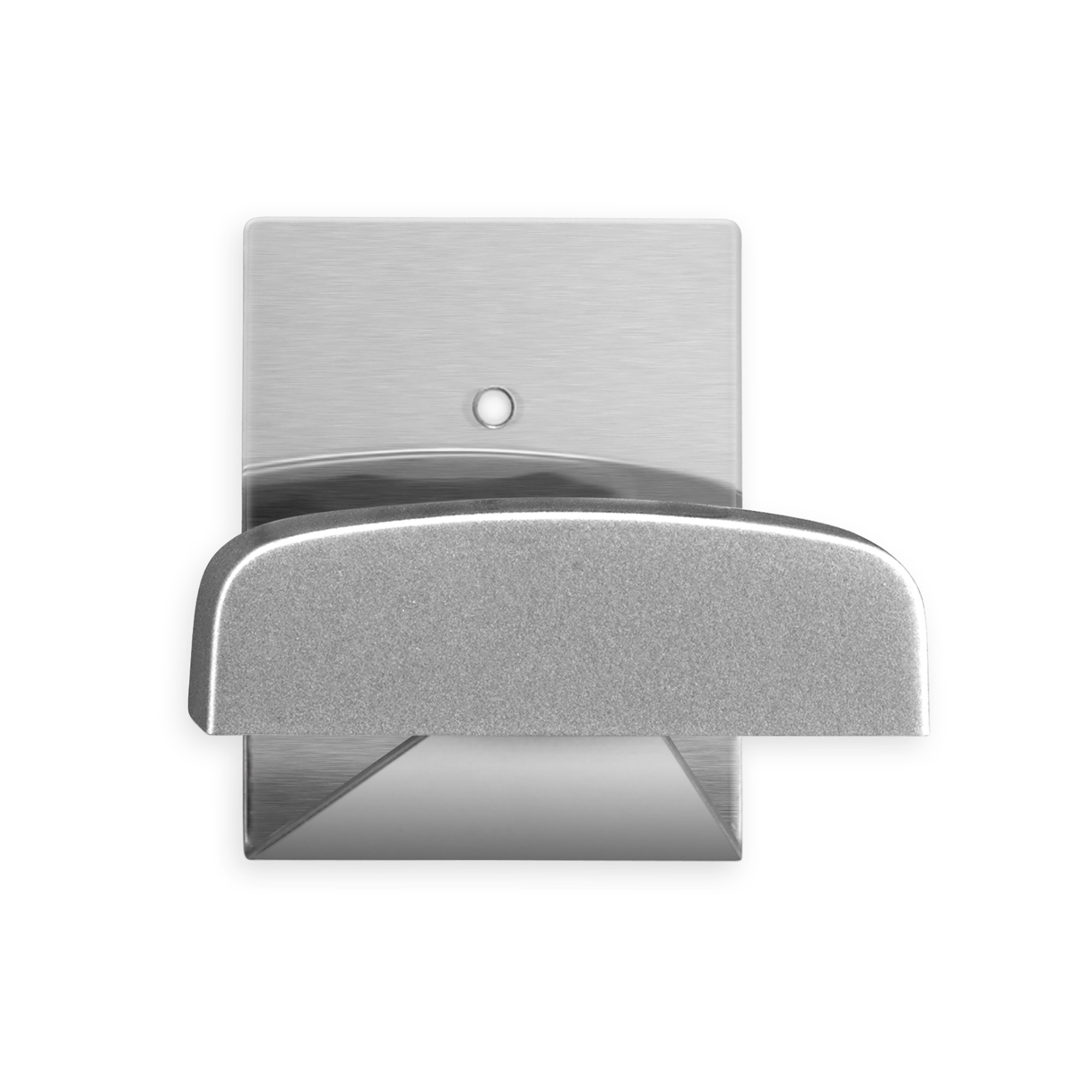 Colgador adhesivo / cromado mate