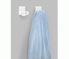 Colgador adhesivo / blanco