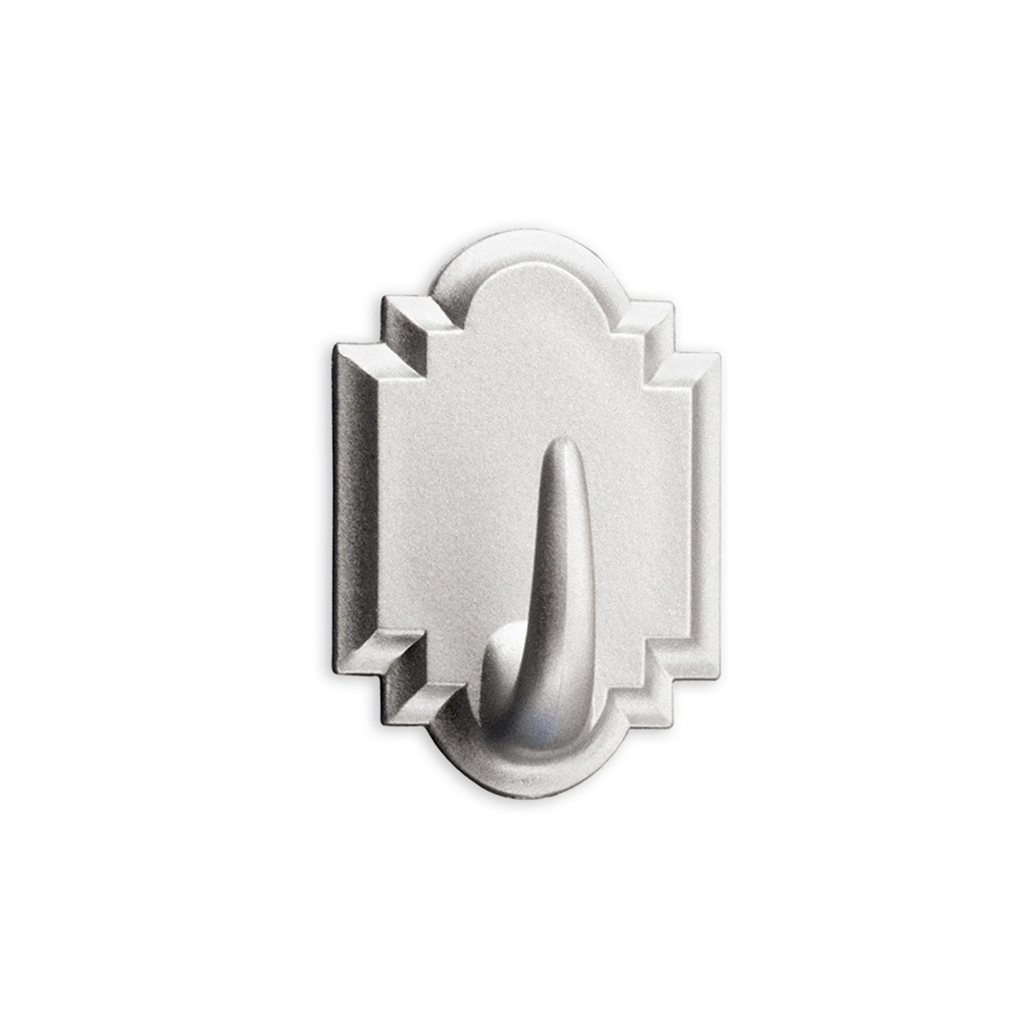 Colgador  adhesivo mini / cromo mate