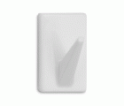 Colgador  adhesivo / blanco