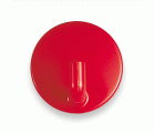 Colgador  adhesivo / rojo