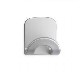 Colgador adhesivo arco / cromo mate