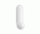 Colgador adhesivo \"J\" / blanco