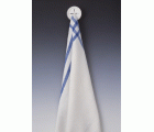 Colgador paño cocina adhesivo / blanco