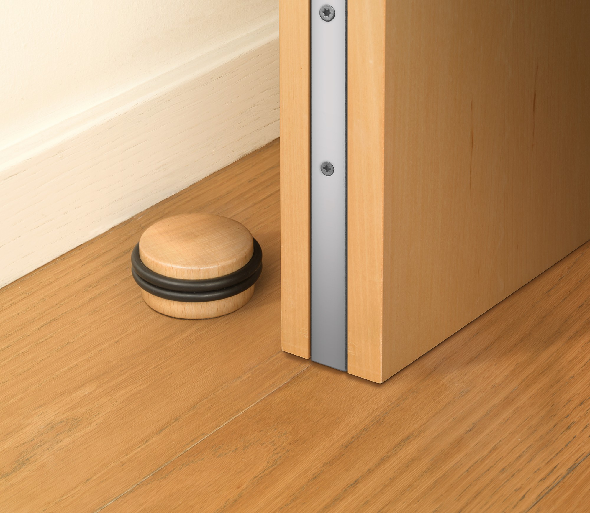 Tope de madera con doble tórica / sapelly