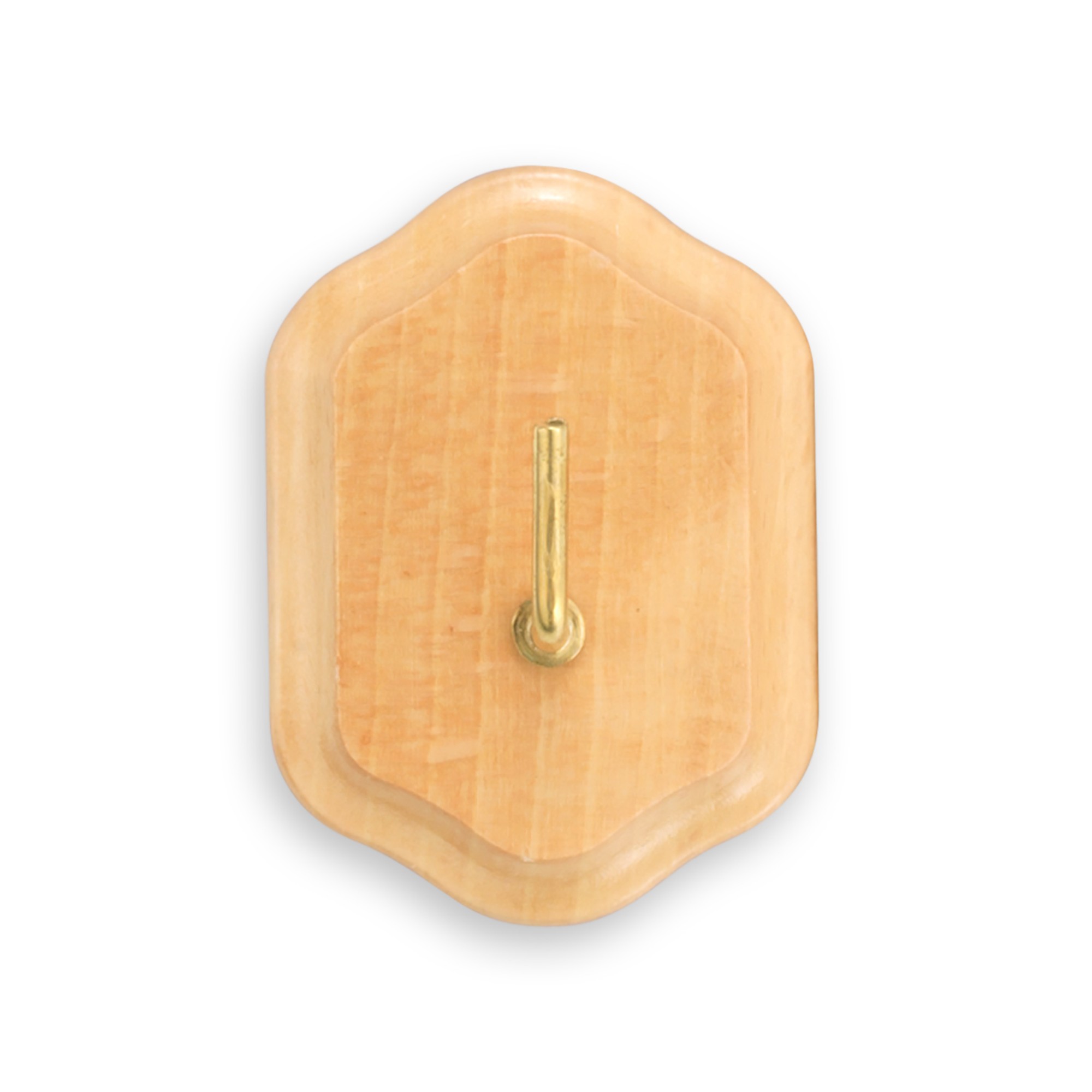 Colgador adhesivo madera / haya