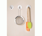 Colgador adhesivo de acero inoxidable / acero