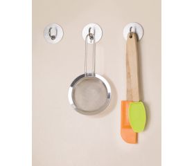 Colgador adhesivo de acero inoxidable / acero