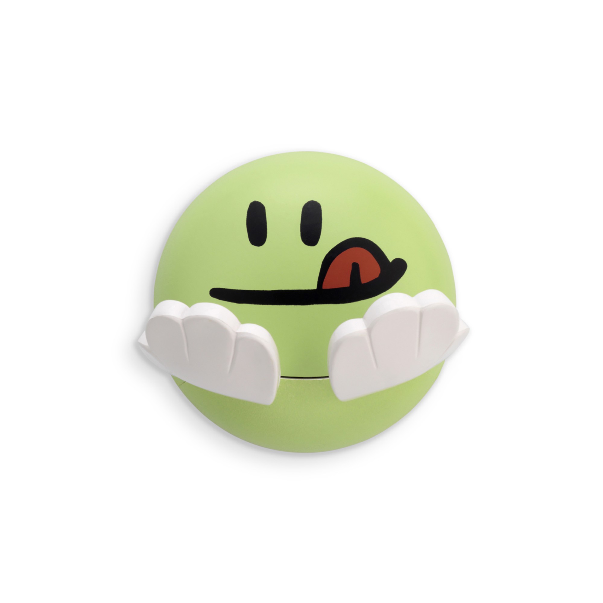 Colgador adhesivo infantil / verde