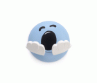 Colgador adhesivo infantil / azul