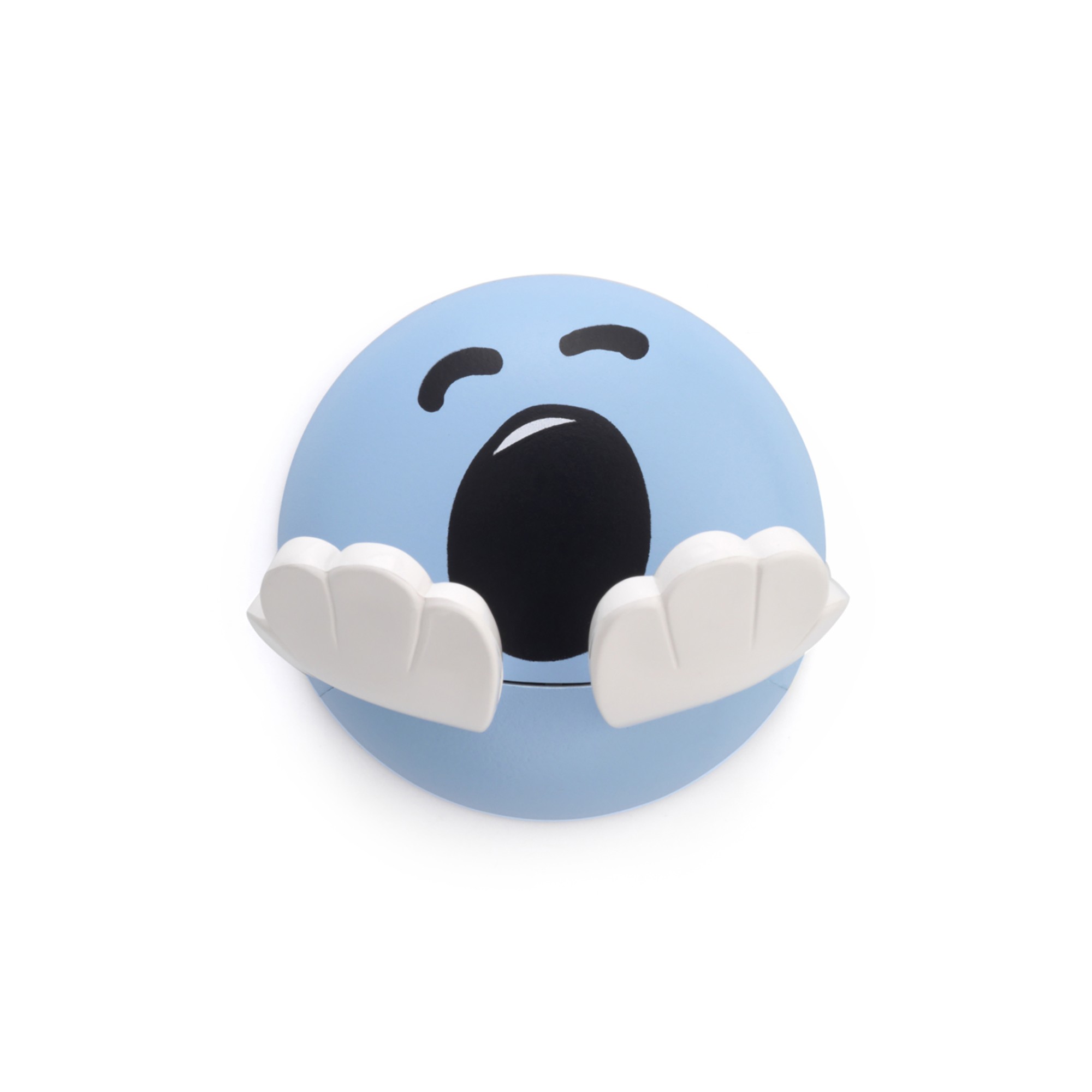 Colgador adhesivo infantil / azul