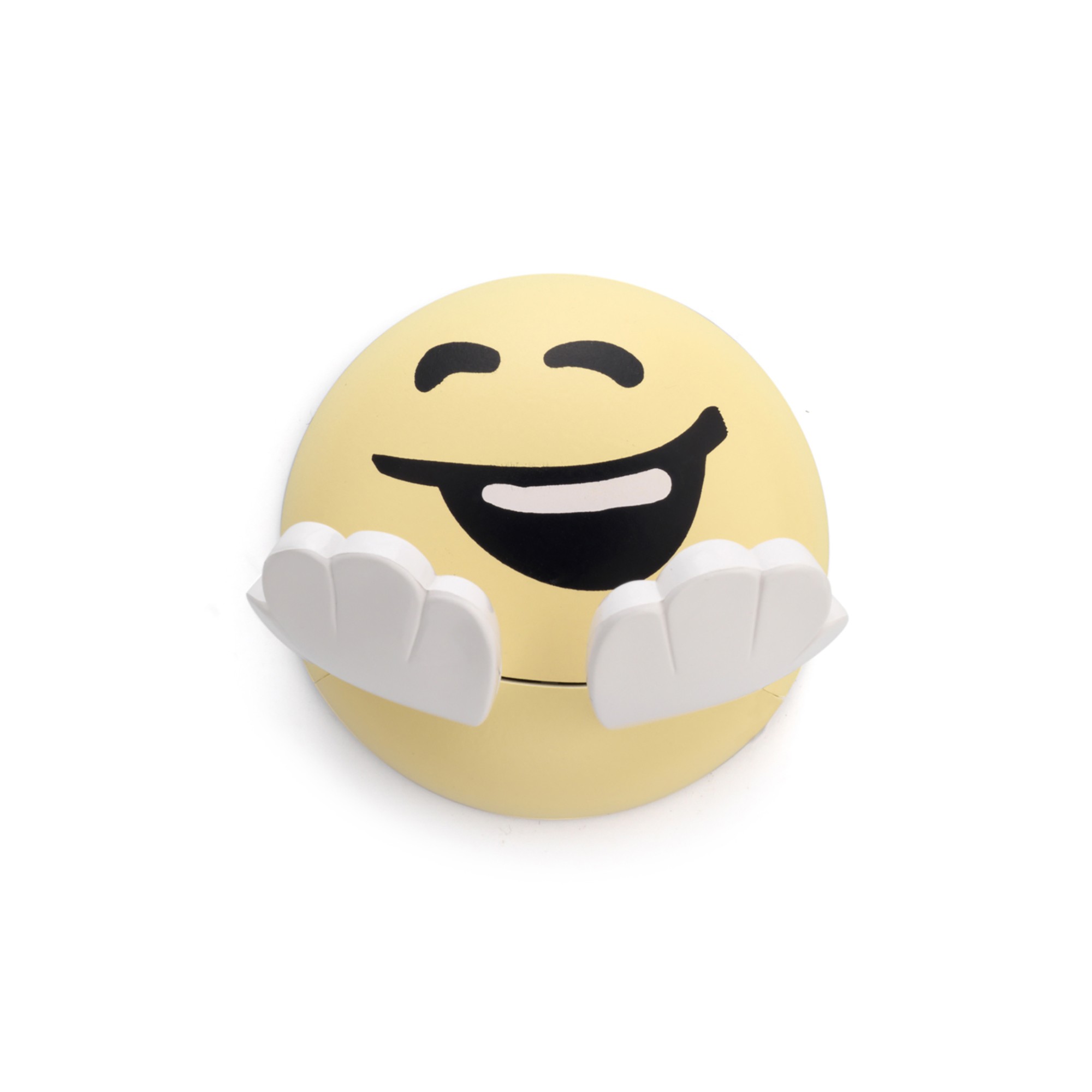 Colgador adhesivo infantil / amarillo