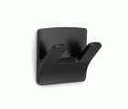 Colgador "rama doble" water resistant / negro mate