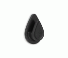 Colgador "gota" water resistant / negro mate