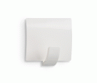 Colgador adhesivo cuadrado / blanco