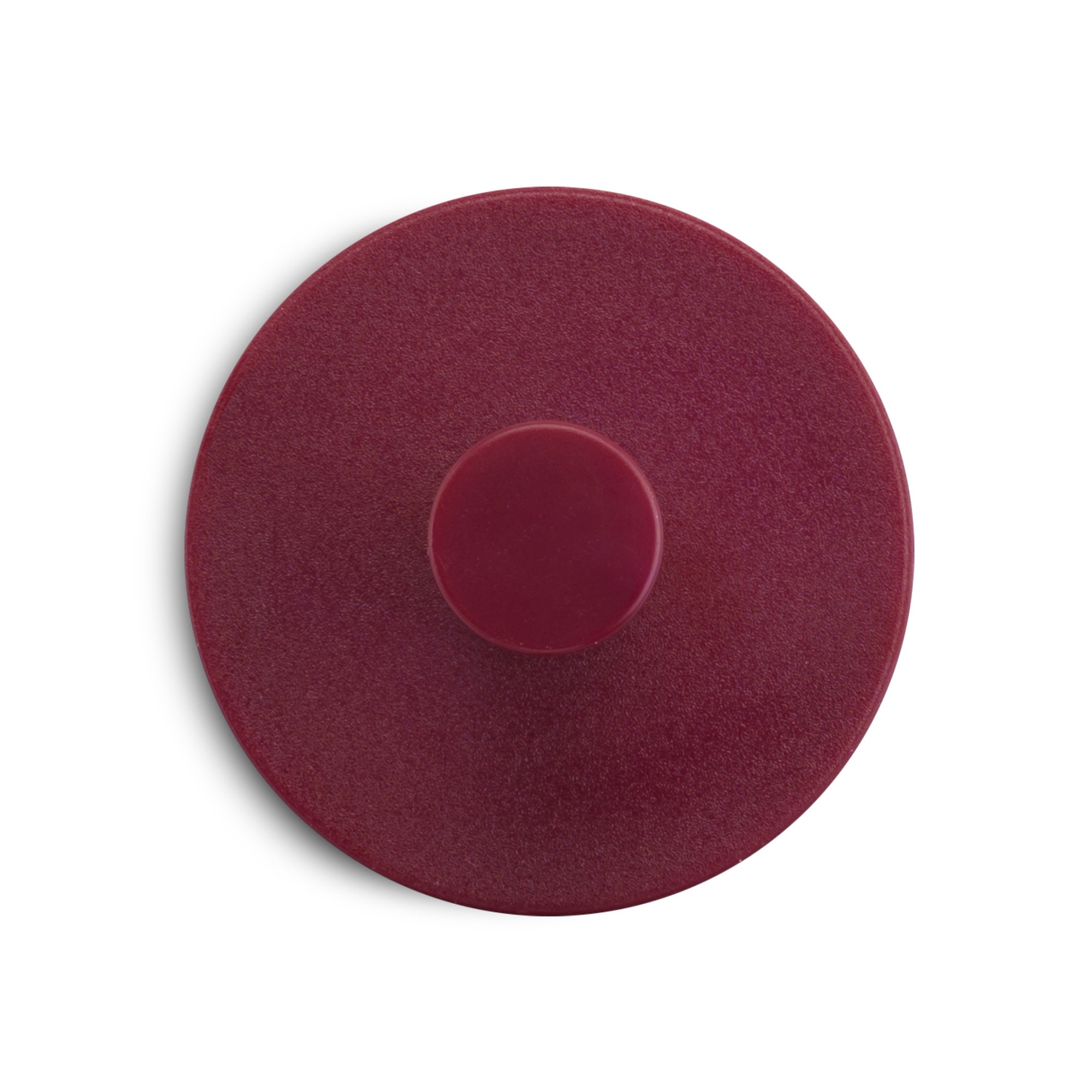 Colgador adhesivo circular / berenjena