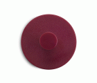Colgador adhesivo circular / berenjena