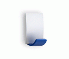 Colgador adhesivo / cromo azul