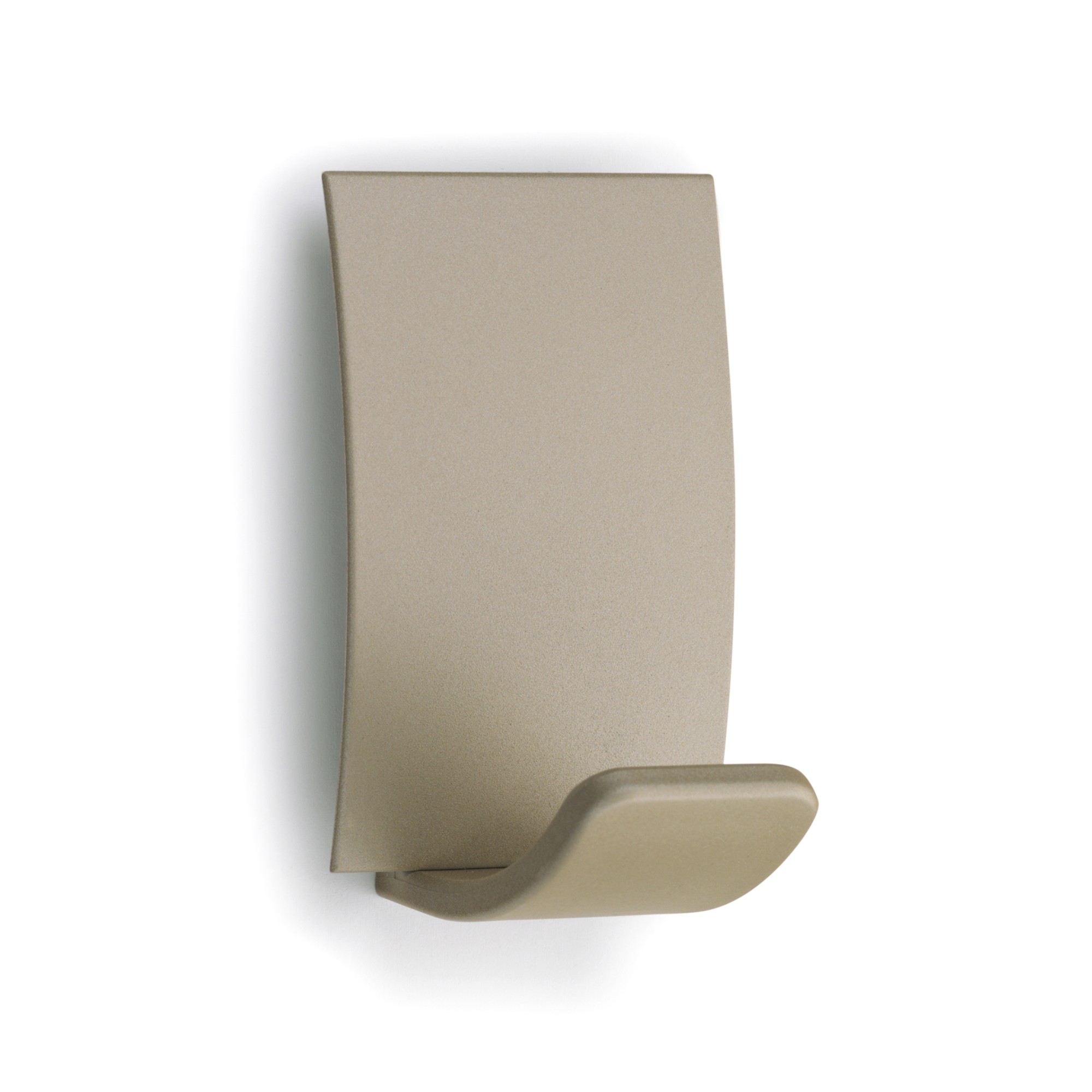 Colgador adhesivo / beige satinado