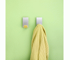Colgador adhesivo / blanco