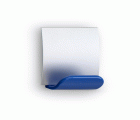 Colgador adhesivo / cromo azul