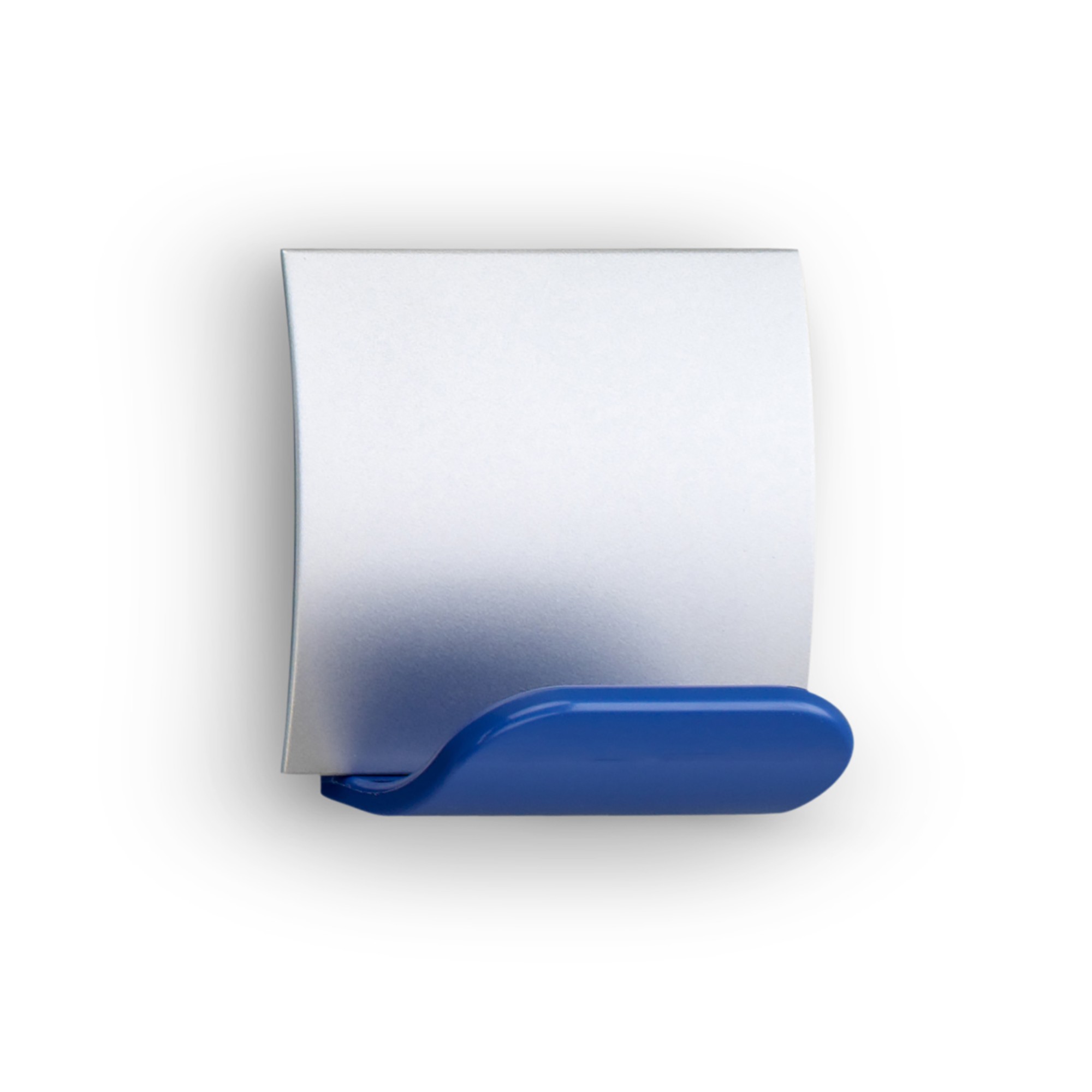 Colgador adhesivo / cromo azul