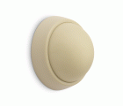Tope puerta adhesivo de pared / beige