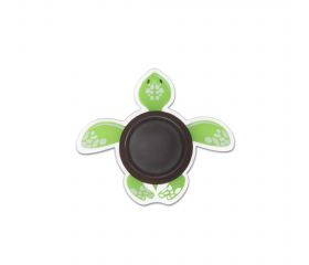 Mod.2464 Tope pared adhesivo tortuga