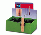 Mod.3036 Caja expositora colgador herramientas con c/b