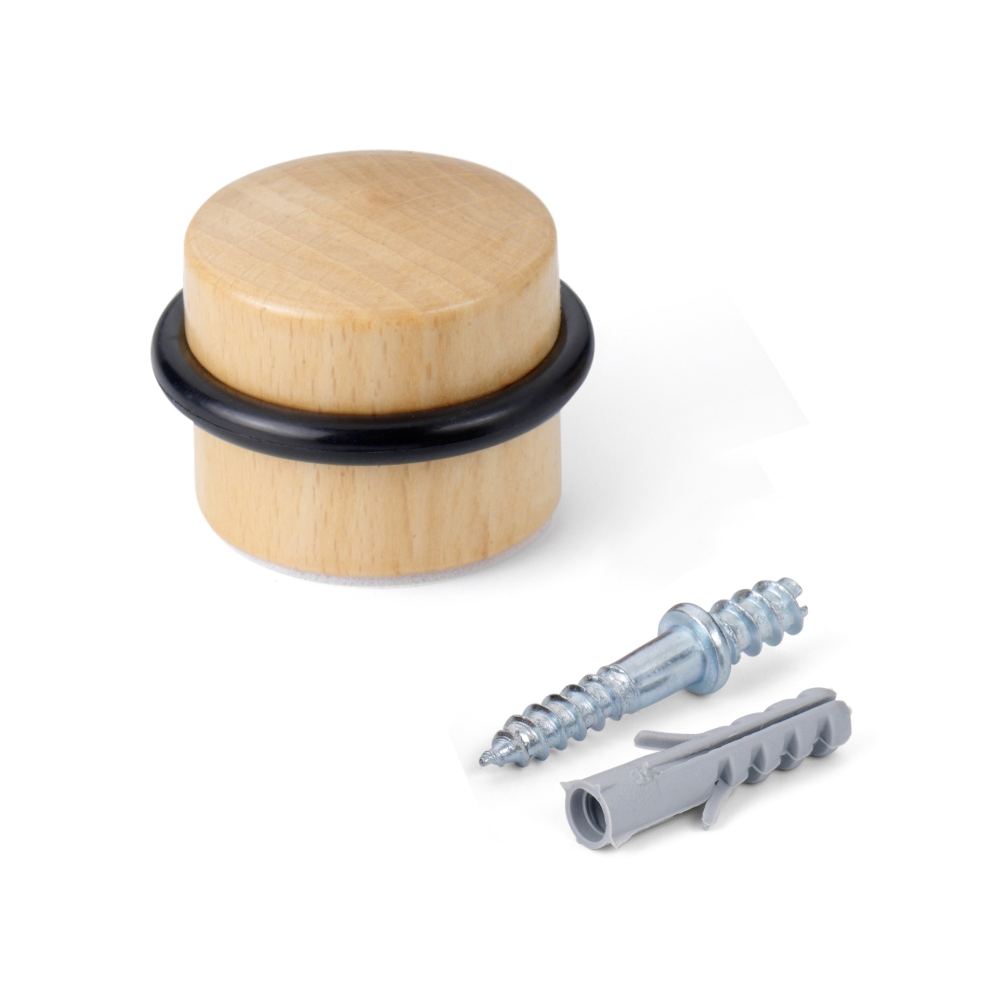 Tope madera con tornillo / haya