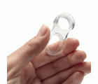 Tope para manilla de puerta / transparente