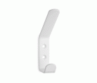 Colgador de acero doble / blanco