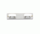 Colgador con tornillo / blanco