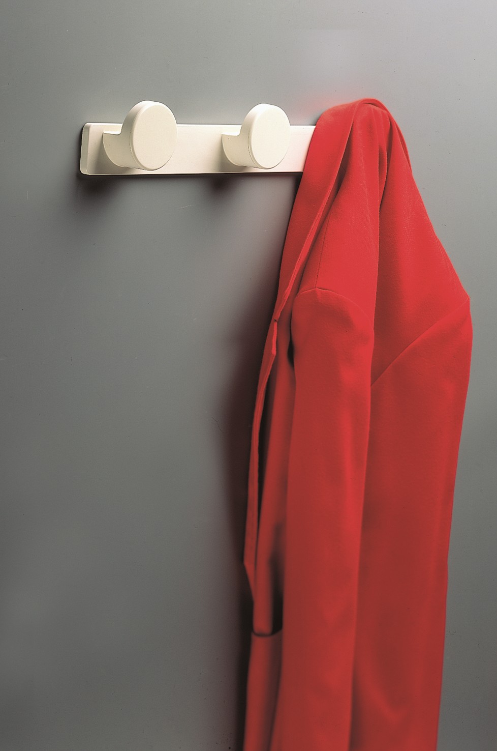 Colgador con tornillo / blanco