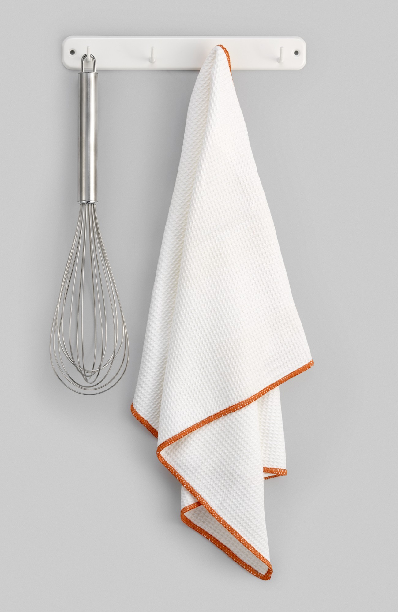 Colgador cocina 4 ganchos  / acero