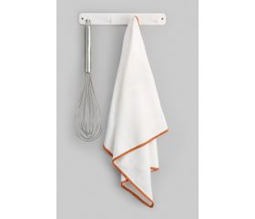 Colgador cocina 4 ganchos  / blanco